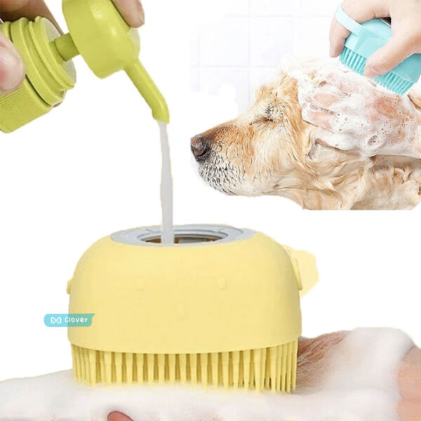 Cepillo para bañar mascotas
